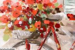 Handgemaltes Gemälde 'La belle Vie' 100x75cm | inkl. Echtheitszertifikat