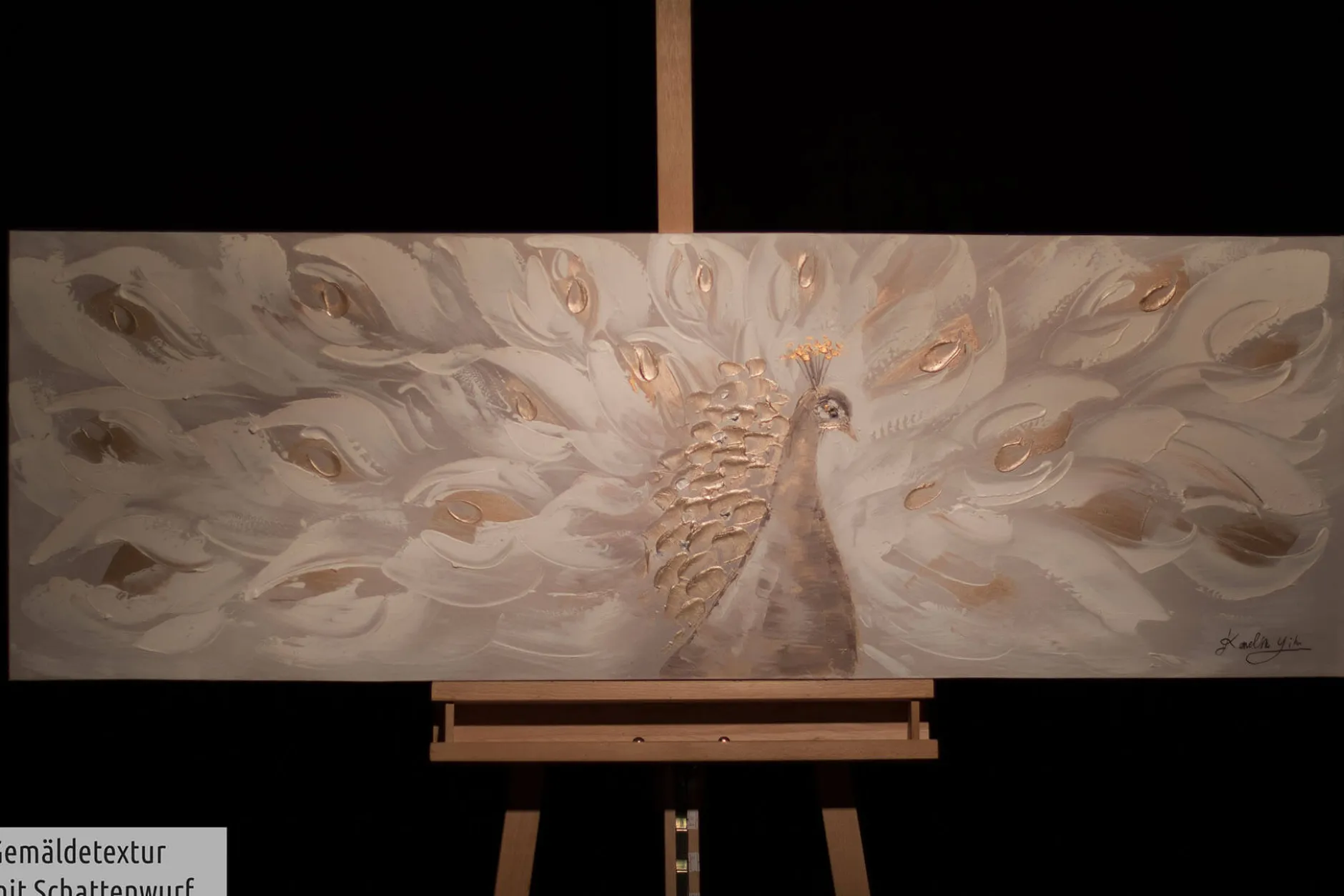 Handgemaltes Gemälde 'Legendary' 150x50cm | inkl. Echtheitszertifikat