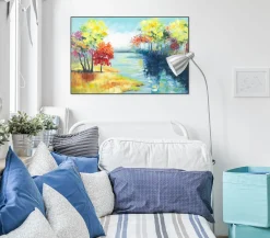 Handgemaltes Gemälde 'Letzte Sommertage' 90x60cm | inkl. Echtheitszertifikat