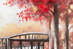 Handgemaltes Gemälde 'Leuchtender Herbsttag' 100x75cm | inkl. Echtheitszertifikat