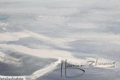 Handgemaltes Gemälde 'Leuchtturm in Sicht' 150x50cm | inkl. Echtheitszertifikat