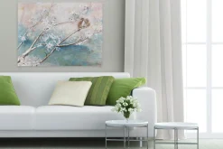 Handgemaltes Gemälde 'Liebe im Frühling' 120x90cm | inkl. Echtheitszertifikat