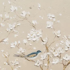 Handgemaltes Gemälde 'Lied der Blüte' | Echtheitszertifikat inklusive