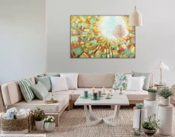 Handgemaltes Gemälde 'Light from Above' 120x80cm | inkl. Echtheitszertifikat