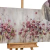 Handgemaltes Gemälde 'Lilac Reverie' 120x60cm | inkl. Echtheitszertifikat