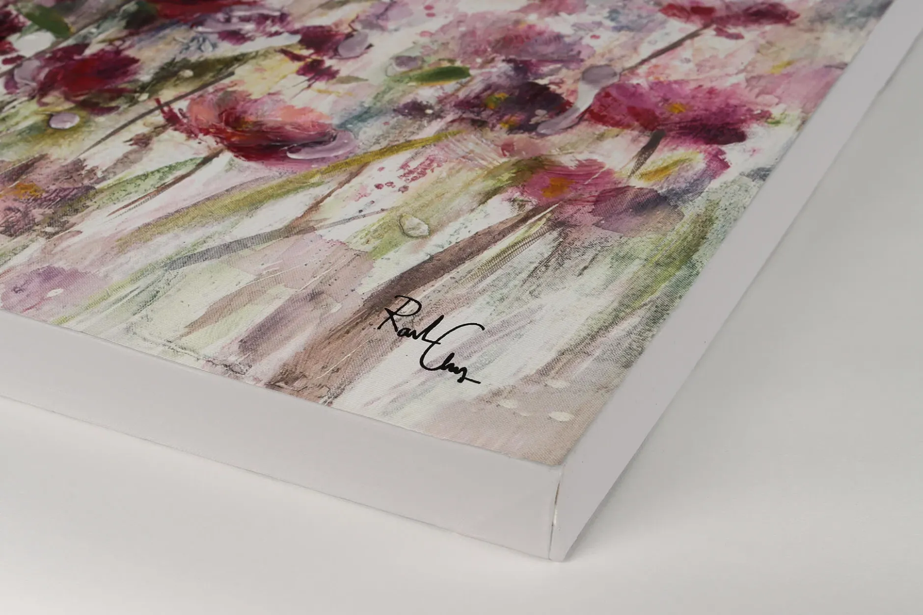 Handgemaltes Gemälde 'Lilac Reverie' 120x60cm | inkl. Echtheitszertifikat