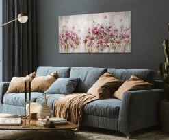 Handgemaltes Gemälde 'Lilac Reverie' 120x60cm | inkl. Echtheitszertifikat