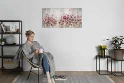 Handgemaltes Gemälde 'Lilac Reverie' 120x60cm | inkl. Echtheitszertifikat