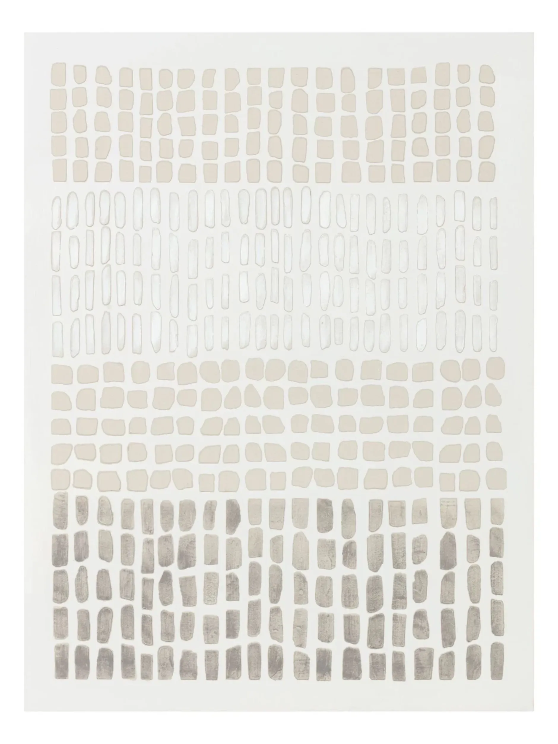 Handgemaltes Gemälde 'Linear Calm' 75x100cm | inkl. Echtheitszertifikat