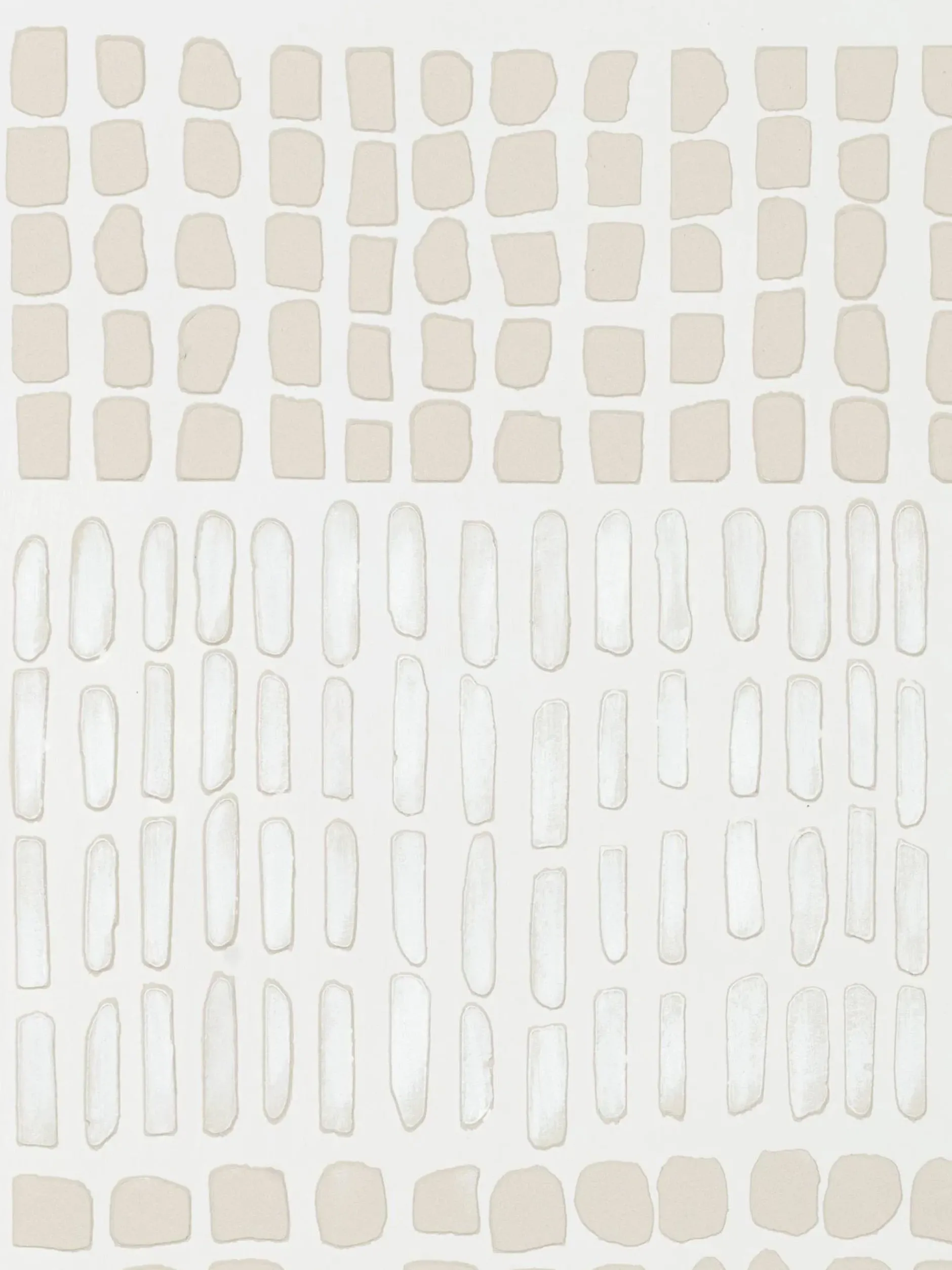 Handgemaltes Gemälde 'Linear Calm' 75x100cm | inkl. Echtheitszertifikat