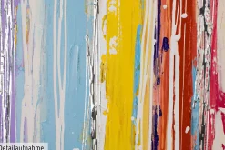 Handgemaltes Gemälde 'Line it up' 120x60cm | inkl. Echtheitszertifikat
