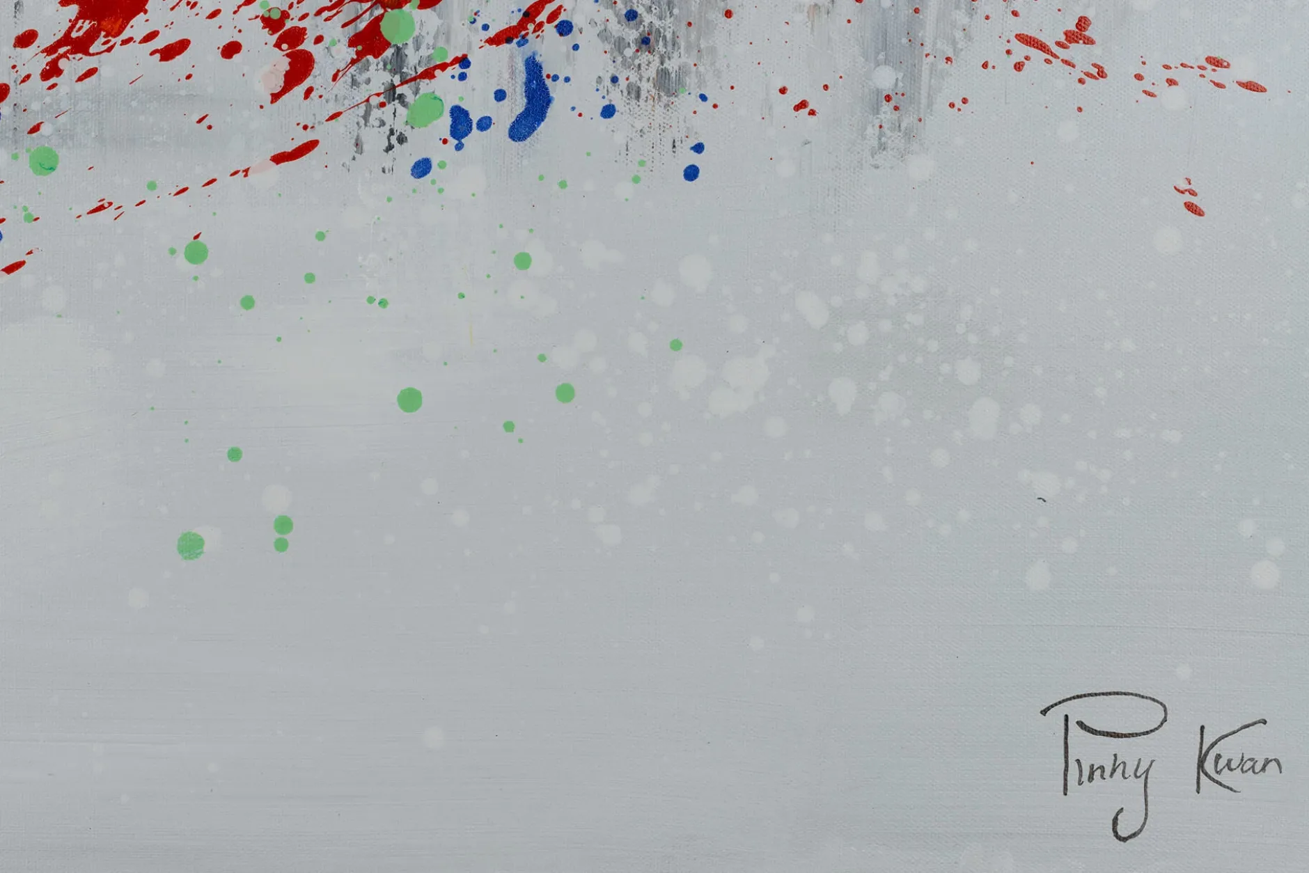 Handgemaltes Gemälde 'Ljubljana Skyline Silhouette' 120x60cm | inkl. Echtheitszertifikat