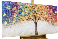Handgemaltes Gemälde 'Locus Amoenus' 120x60cm | inkl. Echtheitszertifikat