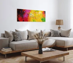 Handgemaltes Gemälde 'Lucid Dream' 150x50cm | inkl. Echtheitszertifikat