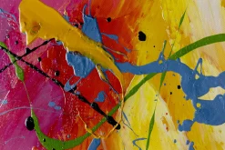 Handgemaltes Gemälde 'Lucid Dream' 150x50cm | inkl. Echtheitszertifikat