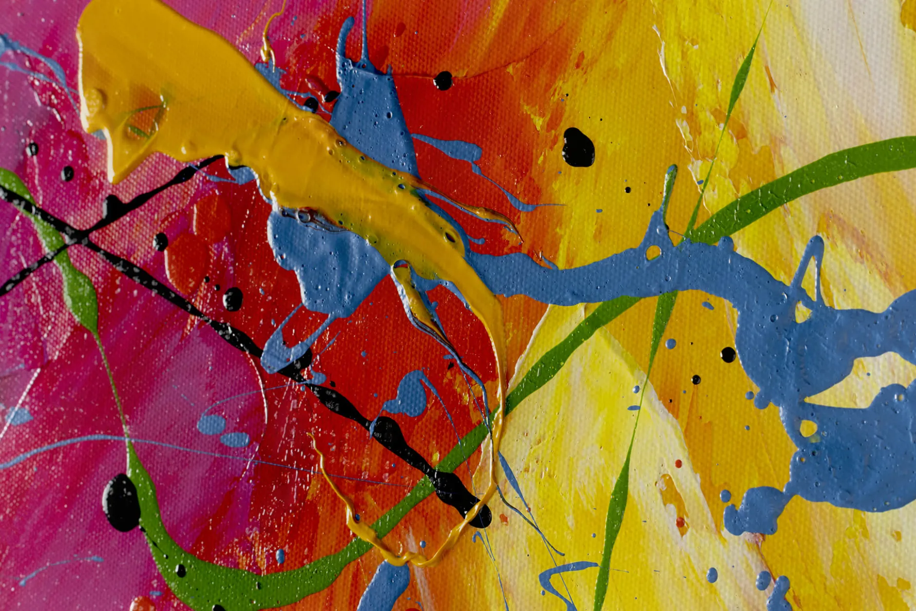 Handgemaltes Gemälde 'Lucid Dream' 150x50cm | inkl. Echtheitszertifikat