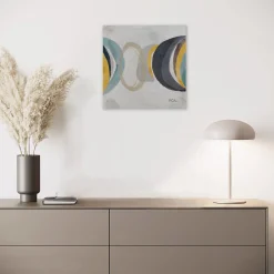 Handgemaltes Gemälde 'Lunar Phases' 40x40cm | inkl. Echtheitszertifikat