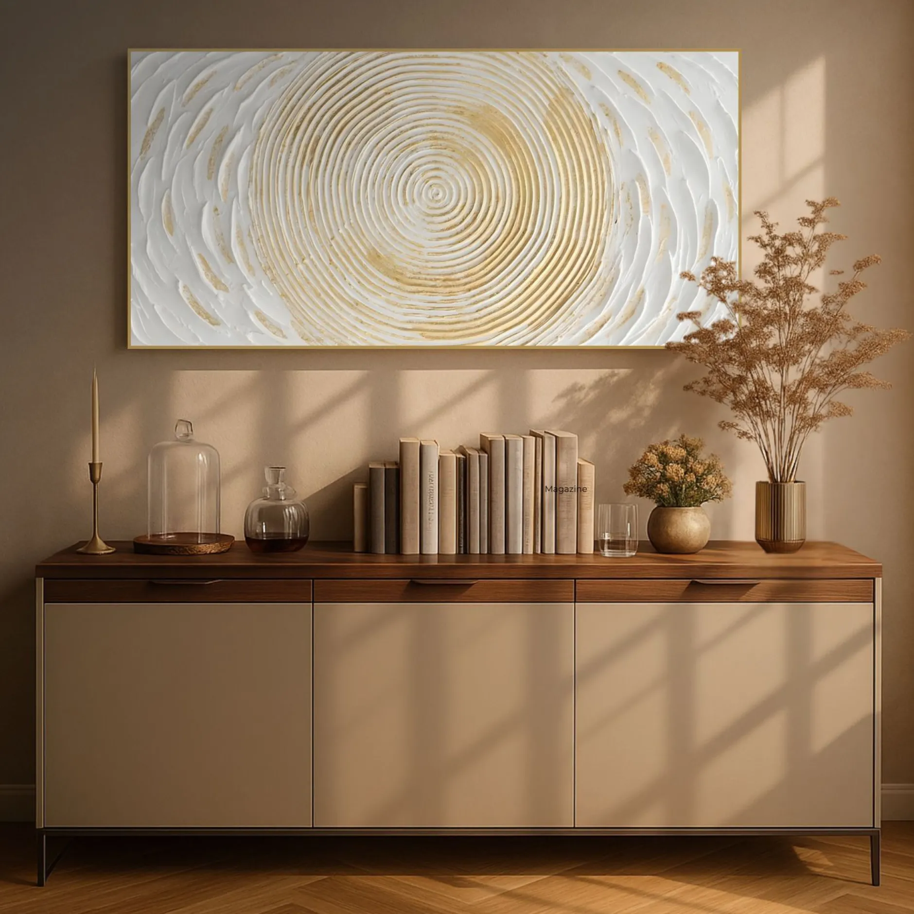Handgemaltes Gemälde 'Magical Revolve' 100x50cm | inkl. Echtheitszertifikat