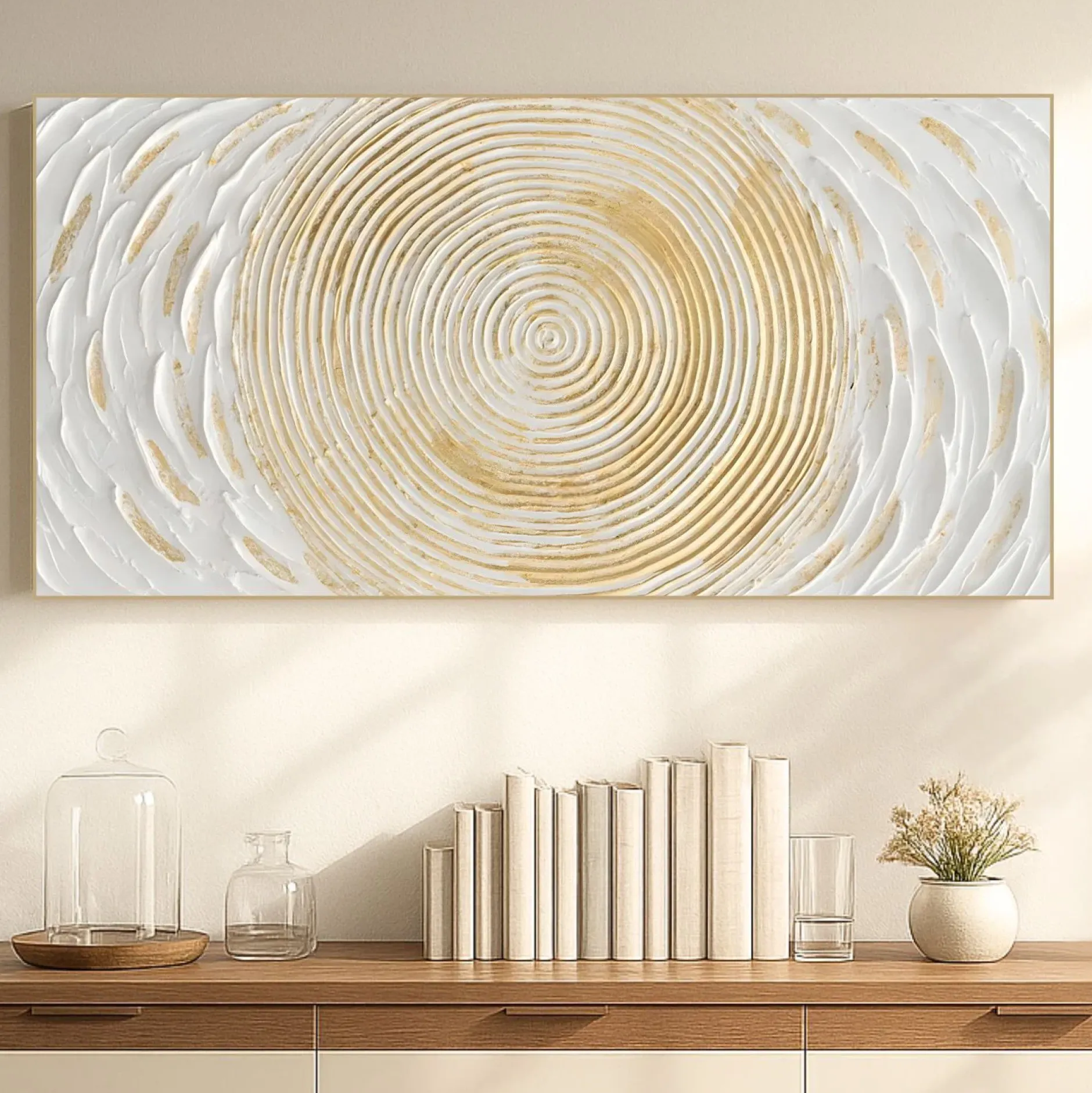 Handgemaltes Gemälde 'Magical Revolve' 100x50cm | inkl. Echtheitszertifikat