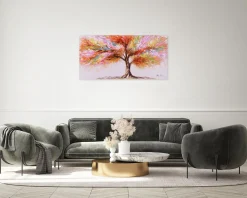 Handgemaltes Gemälde 'Magic Blossom Tree' 120x60cm | inkl. Echtheitszertifikat