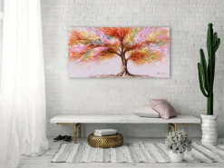 Handgemaltes Gemälde 'Magic Blossom Tree' 120x60cm | inkl. Echtheitszertifikat