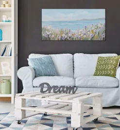 Handgemaltes Gemälde 'Malerisches Paradies' 120x60cm | inkl. Echtheitszertifikat