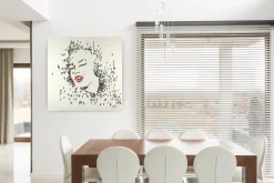 Handgemaltes Gemälde 'Marilyn Monroe' 80x80cm | inkl. Echtheitszertifikat