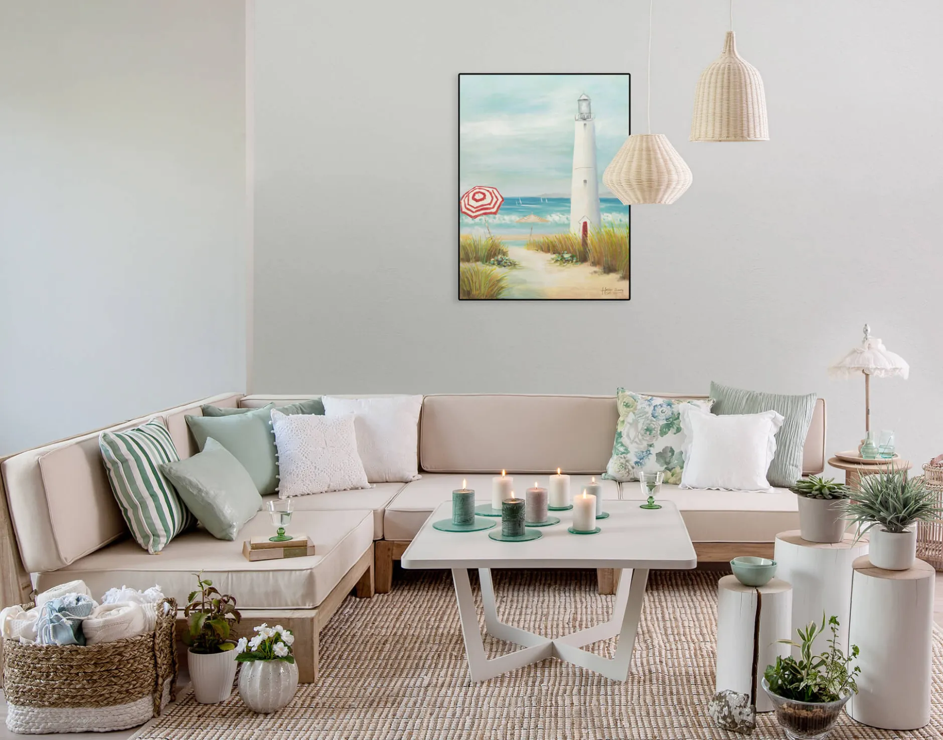 Handgemaltes Gemälde 'Maritime Brise' 60x80cm | inkl. Echtheitszertifikat