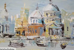 Handgemaltes Gemälde 'Mein Traum von Venedig' 100x50cm | inkl. Echtheitszertifikat