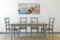Handgemaltes Gemälde 'Mein Traum von Venedig' 100x50cm | inkl. Echtheitszertifikat