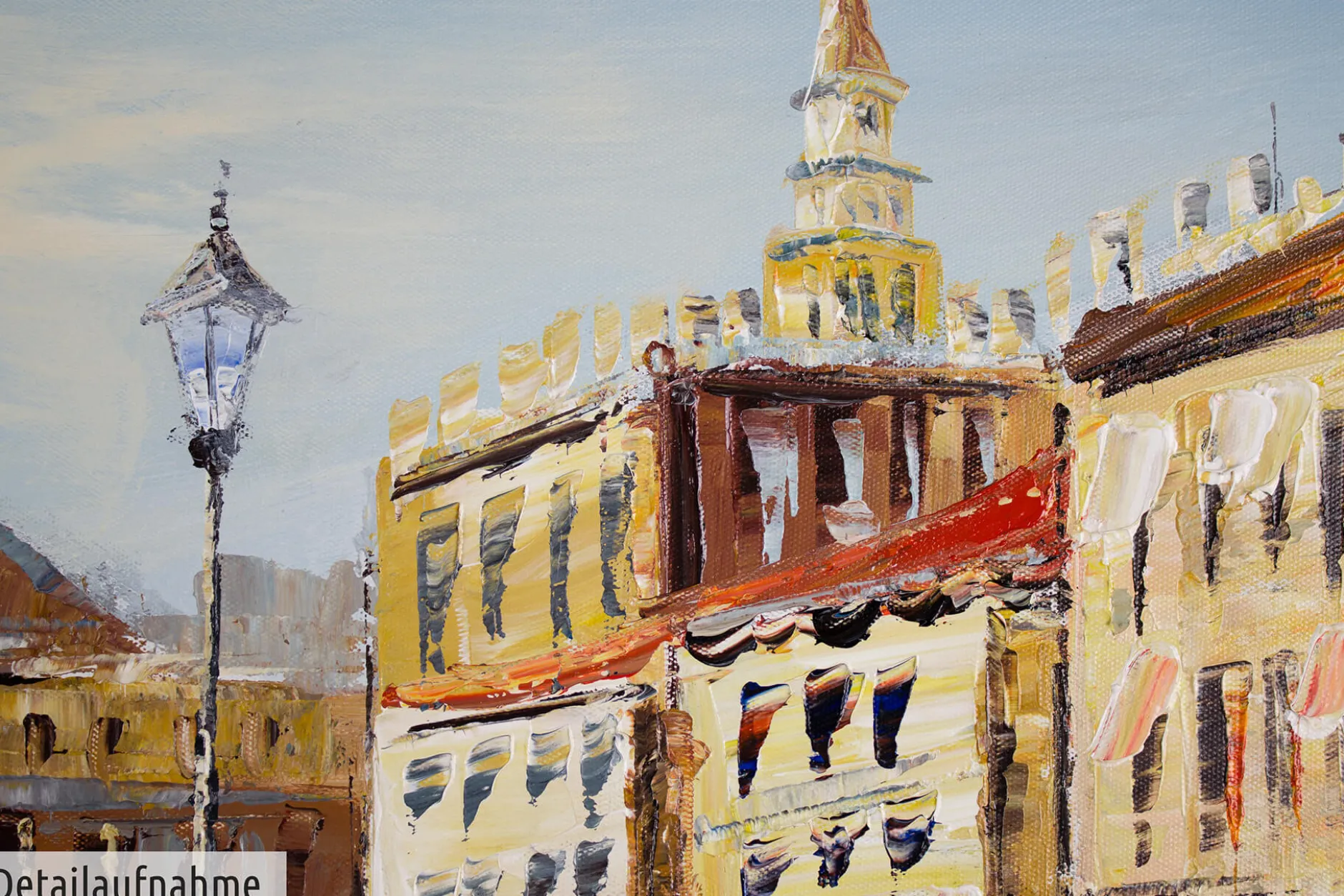 Handgemaltes Gemälde 'Mein Traum von Venedig' 100x50cm | inkl. Echtheitszertifikat