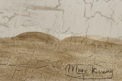 Handgemaltes Gemälde 'Melodie der Wüste' 120x60cm | inkl. Echtheitszertifikat
