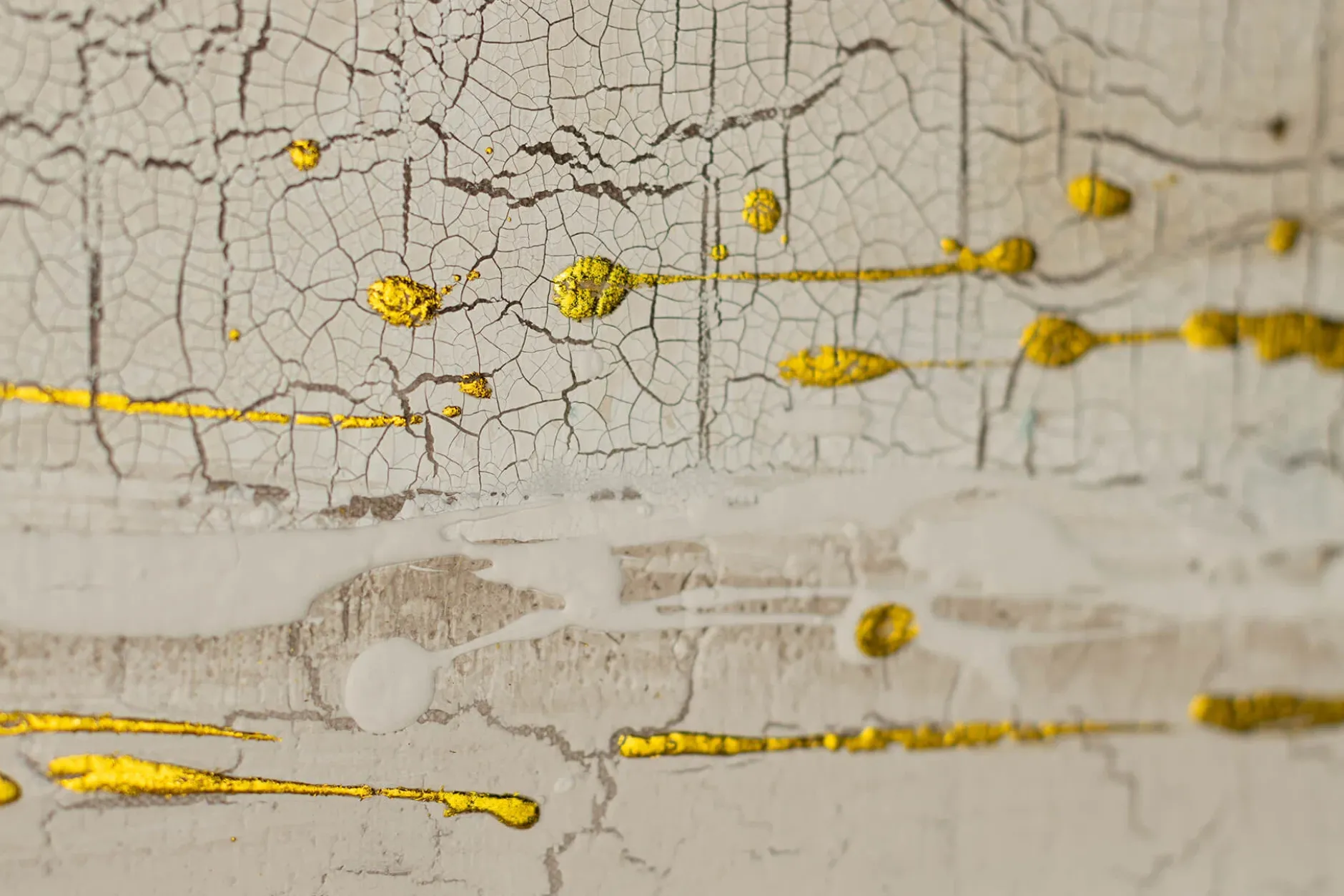 Handgemaltes Gemälde 'Melodie der Wüste' 120x60cm | inkl. Echtheitszertifikat