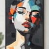 Handgemaltes Gemälde 'Midnight Muse' 60x90cm | inkl. Echtheitszertifikat