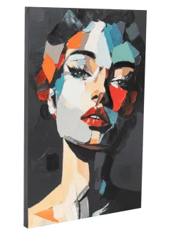 Handgemaltes Gemälde 'Midnight Muse' 60x90cm | inkl. Echtheitszertifikat