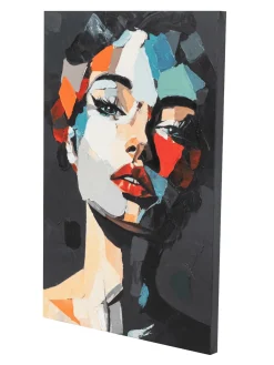 Handgemaltes Gemälde 'Midnight Muse' 60x90cm | inkl. Echtheitszertifikat