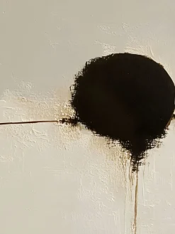 Handgemaltes Gemälde 'Minimalistische Bindungslinie' | Echtheitszertifikat inklusive