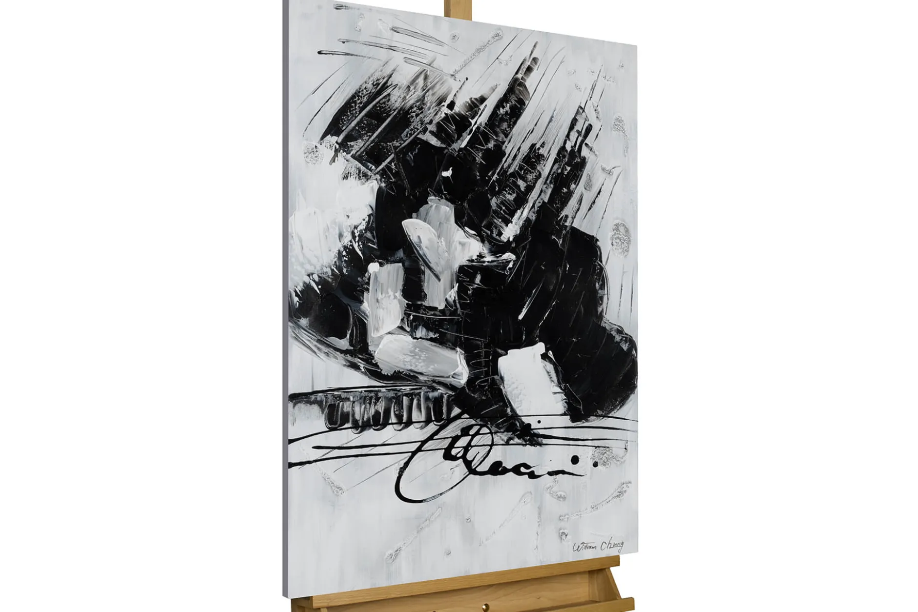 Handgemaltes Gemälde 'Miraculous Graphic' 60x90cm | inkl. Echtheitszertifikat