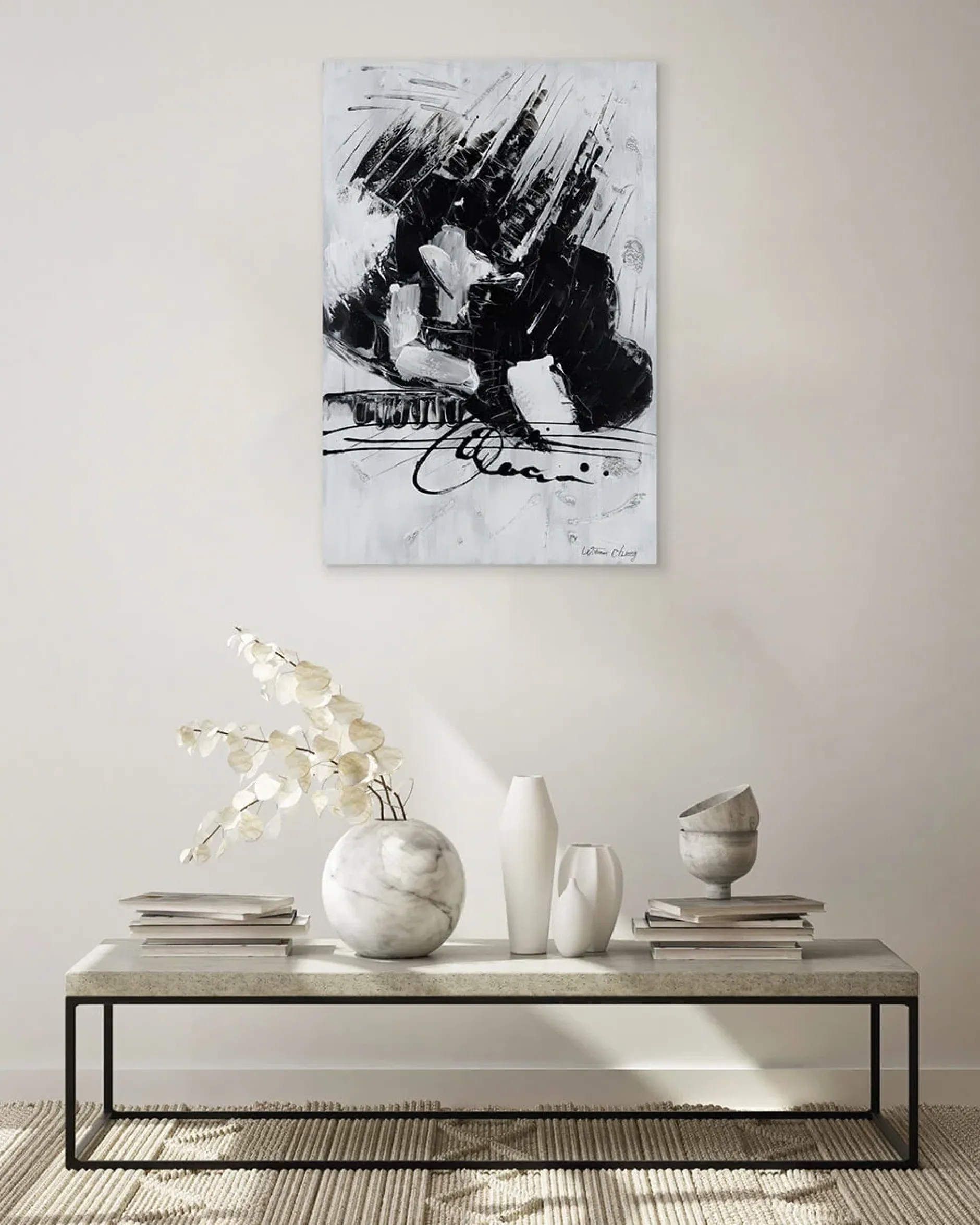 Handgemaltes Gemälde 'Miraculous Graphic' 60x90cm | inkl. Echtheitszertifikat