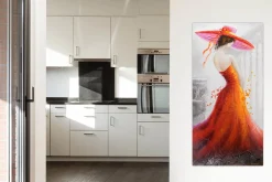 Handgemaltes Gemälde 'Miss Jones' 60x120cm | inkl. Echtheitszertifikat