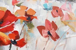 Handgemaltes Gemälde 'Mohnblumenmeer' 120x60cm | inkl. Echtheitszertifikat