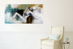 Handgemaltes Gemälde 'Momente der Ekstase' 120x60cm | inkl. Echtheitszertifikat