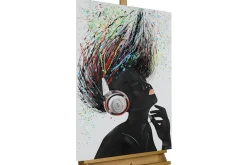 Handgemaltes Gemälde 'Musical Energy' 60x90cm | inkl. Echtheitszertifikat