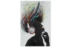 Handgemaltes Gemälde 'Musical Energy' 60x90cm | inkl. Echtheitszertifikat