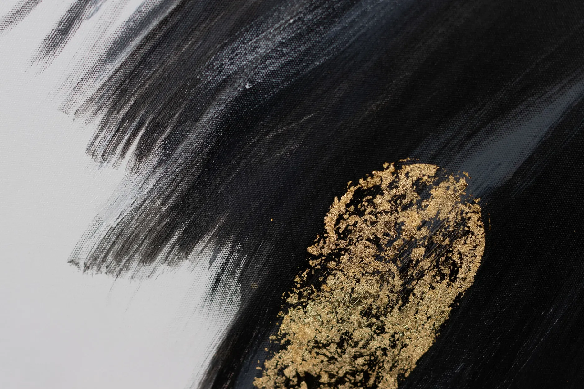 Handgemaltes Gemälde 'Mysterious Darkness' 60x90cm | inkl. Echtheitszertifikat