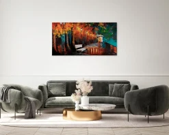 Handgemaltes Gemälde 'Mysteries of the Night' 120x60cm | inkl. Echtheitszertifikat