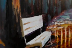 Handgemaltes Gemälde 'Mysteries of the Night' 120x60cm | inkl. Echtheitszertifikat