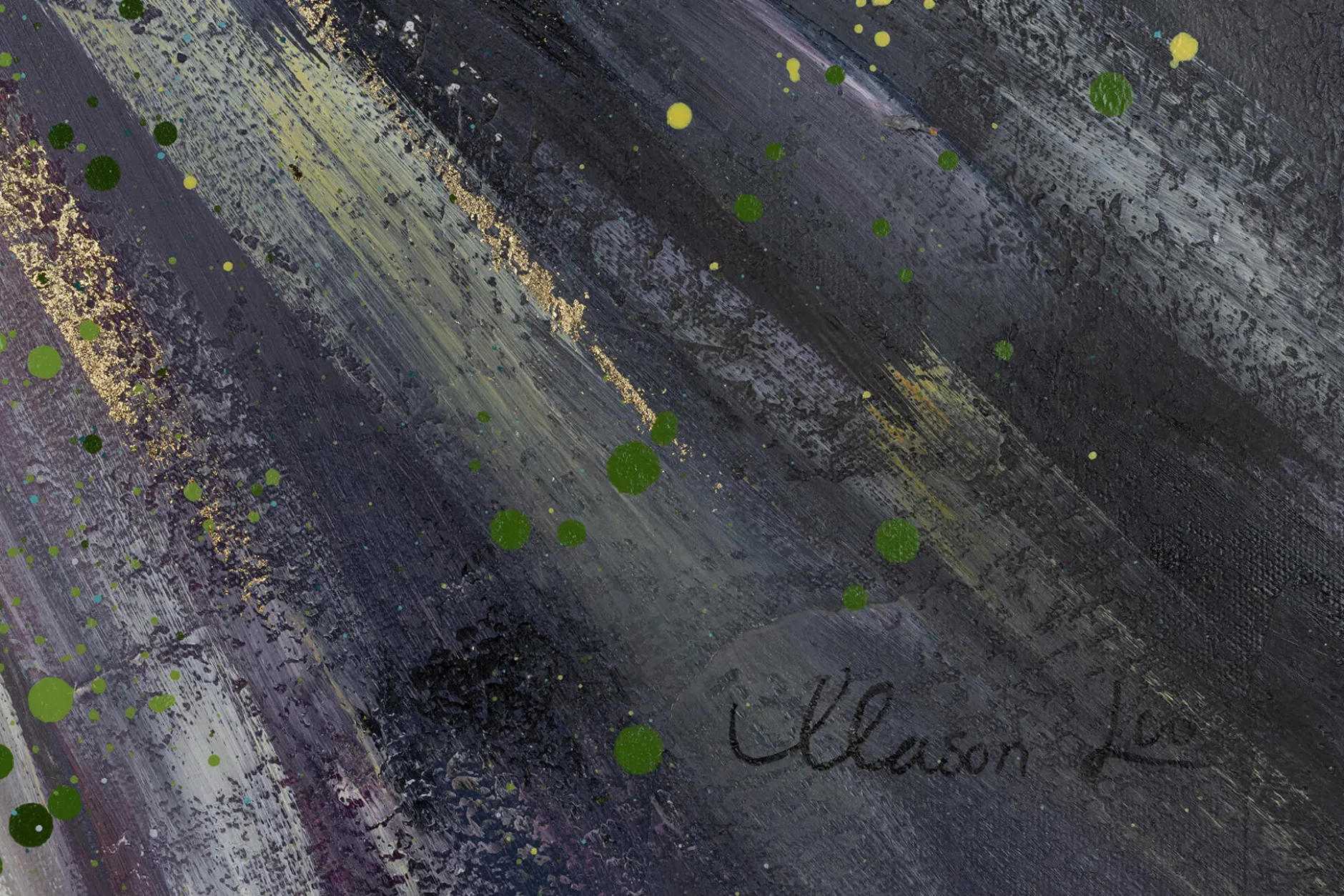 Handgemaltes Gemälde 'Natures Roof' 100x75cm | inkl. Echtheitszertifikat