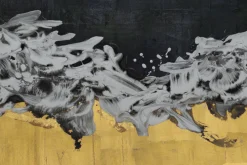 Handgemaltes Gemälde 'Nächtliches Gewitter' 77,5x102,5cm | inkl. Echtheitszertifikat