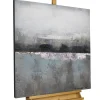 Handgemaltes Gemälde 'Nebelmeer' 80x80cm | inkl. Echtheitszertifikat